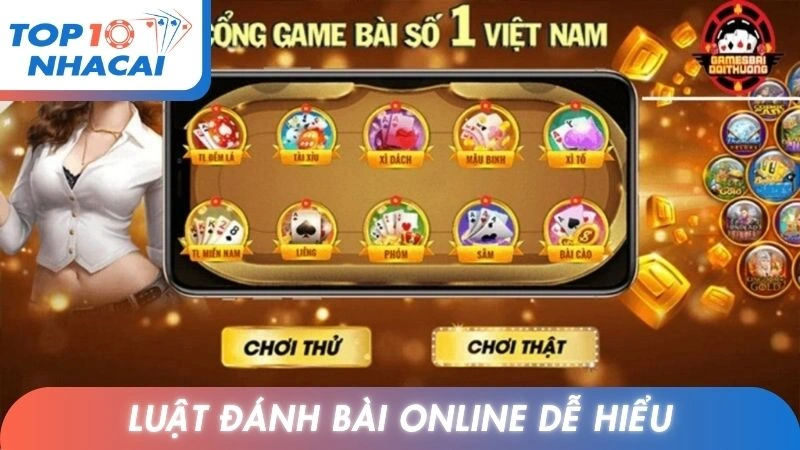 Luật đánh bài online dễ hiểu