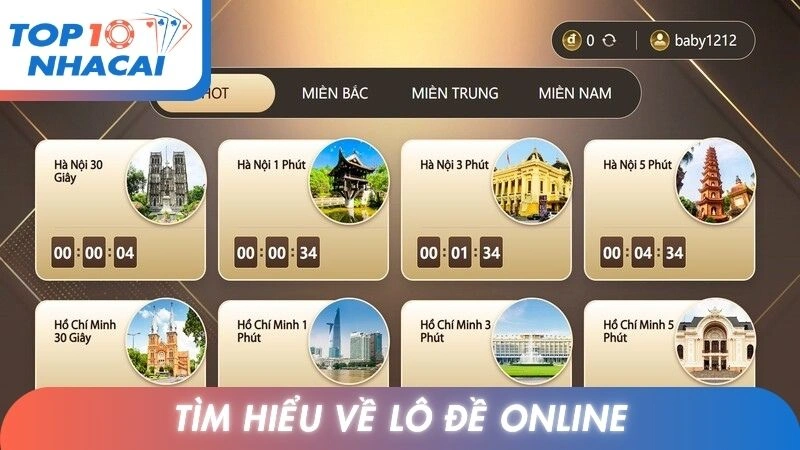 Tìm hiểu về lô đề online