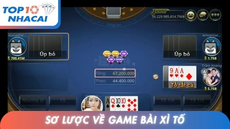 Sơ lược về game bài xì tố